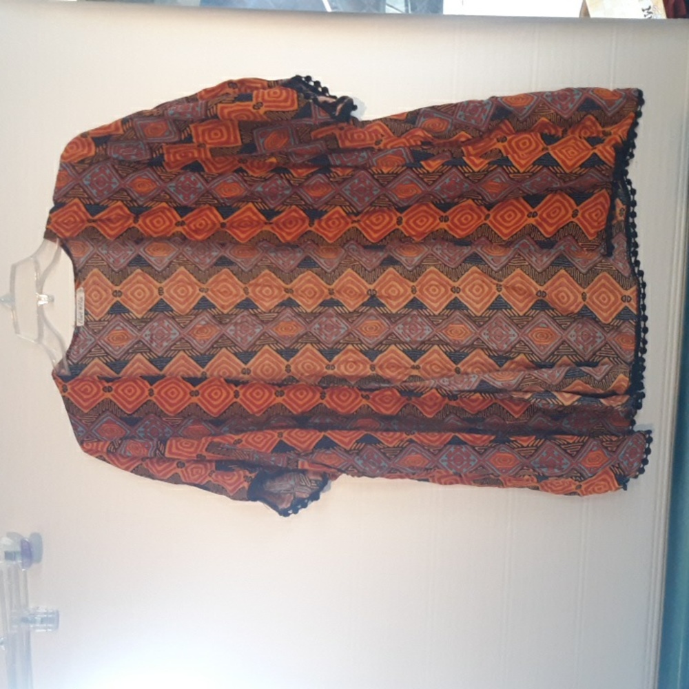 Hearts and Hips Size XL Open Overshirt (SKU 102)